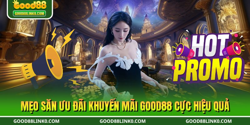 Mẹo săn ưu đãi khuyến mãi Good88 cực hiệu quả