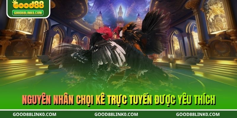 Nguyên nhân chọi kê trực tuyến được yêu thích
