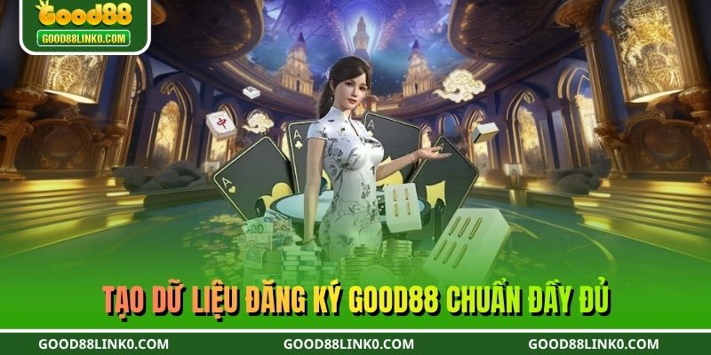 Tạo dữ liệu đăng ký GOOD88 chuẩn đầy đủ
